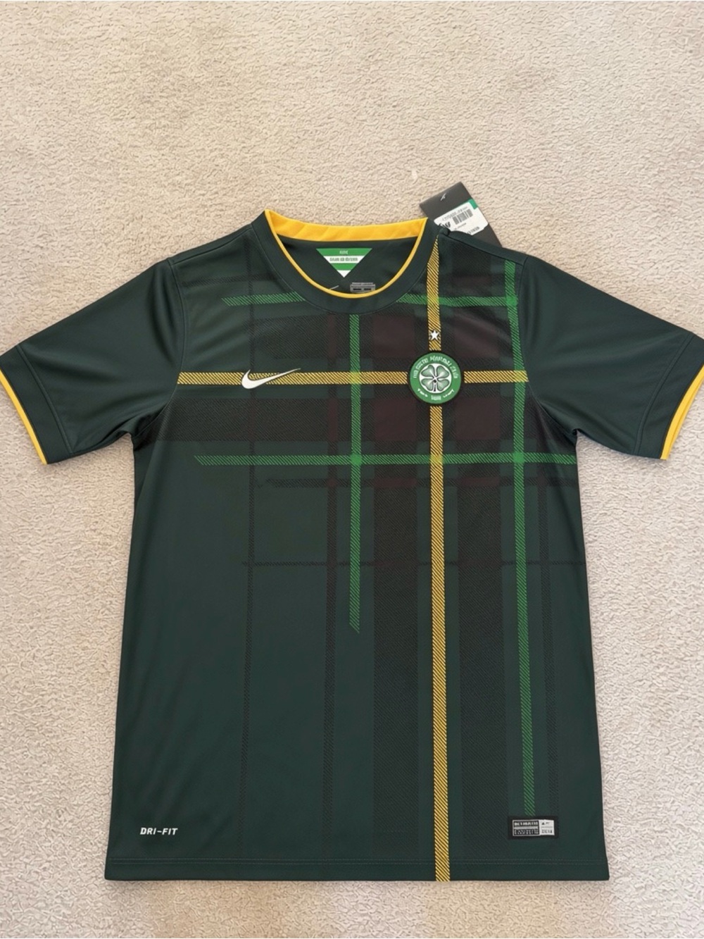 2014/15 Rare Nike Glasgow Celtic FC Away Kit NEW w tags Kids XL